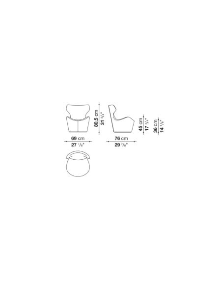 Piccola Papilio Armchair (Expo Offer)