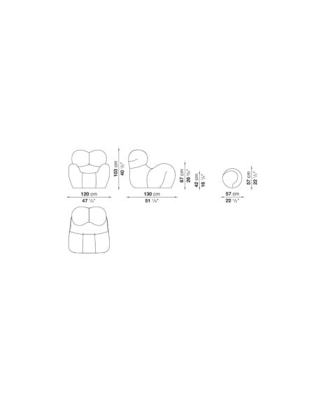 Serie Up 2000 Armchair (Expo Offer)