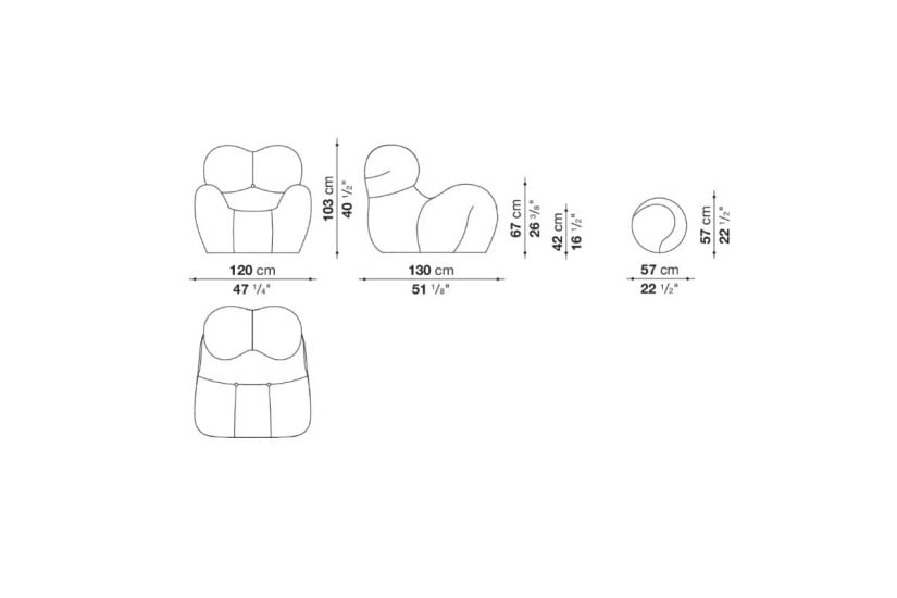 Serie Up 2000 Armchair (Expo Offer)