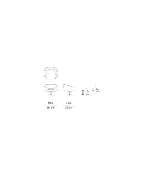 Fauteuil Rive Droite (Offre Expo) Cappellini - 2