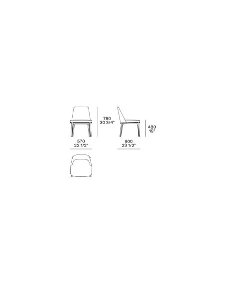 Sedia Sophie (Offerta Expo) Poliform - 5