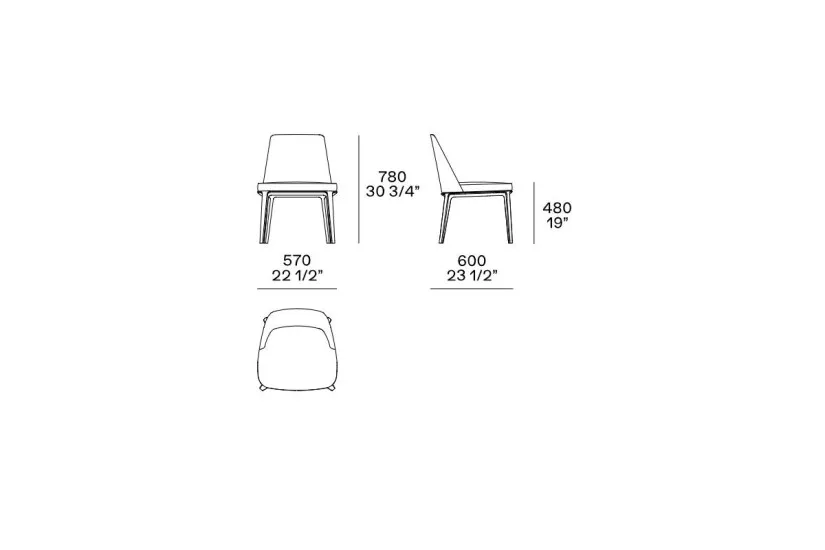 Sedia Sophie (Offerta Expo) Poliform - 5