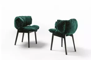 Poltroncina Blue Velvet Edra - 1