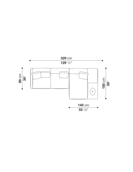 Divano Dock (Offerta Expo) B&B Italia - 8