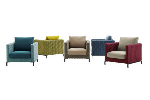 Poltrona per esterno Ray Outdoor Fabric B&B Italia Outdoor - 1 2