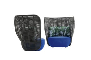 Poltrona per esterno Bay B&B Italia Outdoor - 1 2
