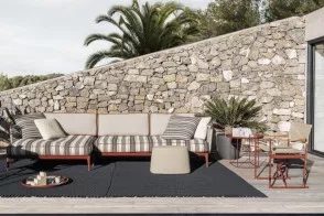 Pouf per esterno Frank B&B Italia Outdoor - 1 2
