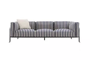 Divano da esterno Borea tre posti B&B Italia Outdoor - 1