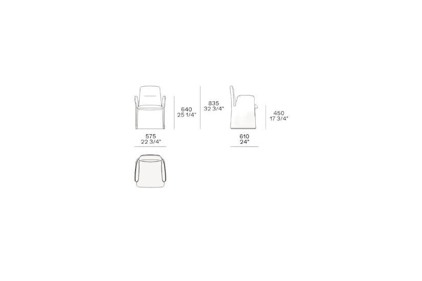 Chaise Guest (Offre Expo) Poliform - 7