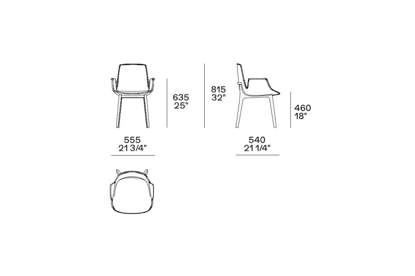 Sedia Ventura (Offerta Expo) Poliform - 6