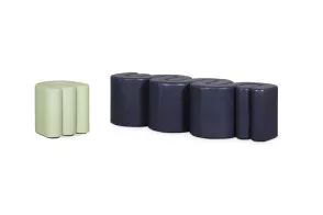 Bench and Pouf Adel