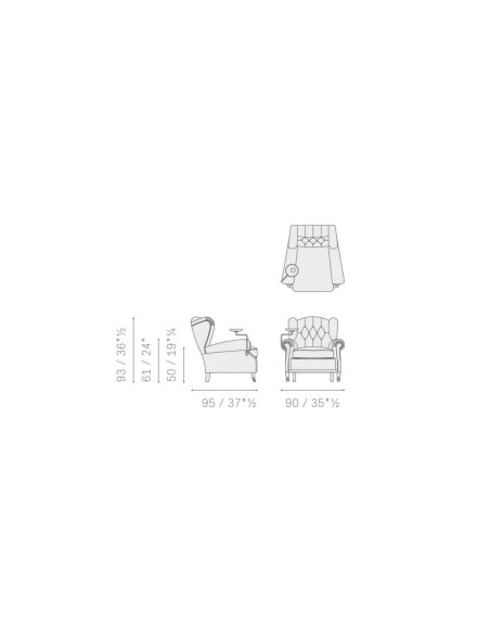 Fauteuil 1919 (Offre Expo) Poltrona Frau - 6