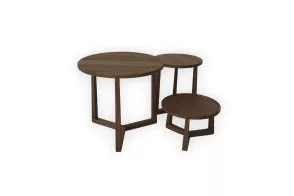 Jiff Low Table - 3 low tables composition (Expo Offer)