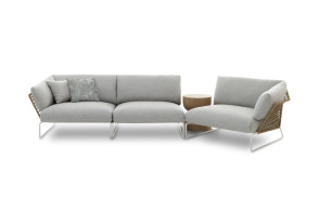 Canapé modulaire d'extérieur New York Soleil Saba - 1 2