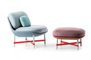 Fauteuil Ottoman Moroso - 1 2