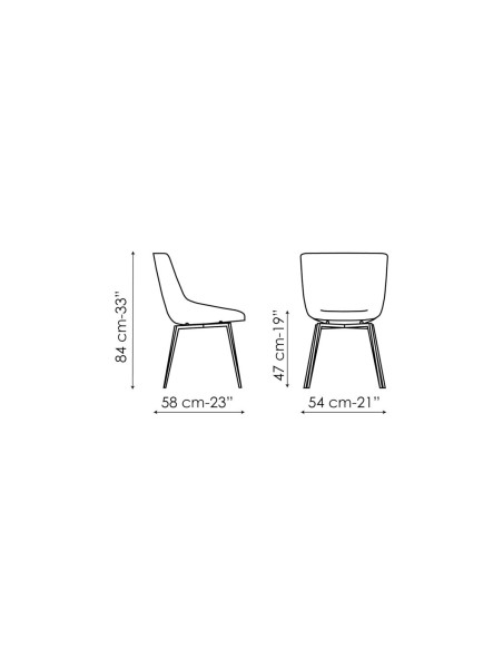 Chaise Artika (Offre Expo) Bonaldo - 7