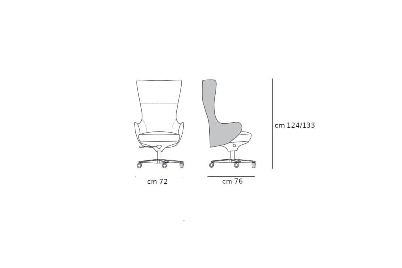Poltrona Direzionale Genius (Offerta Expo) Giorgetti - 5