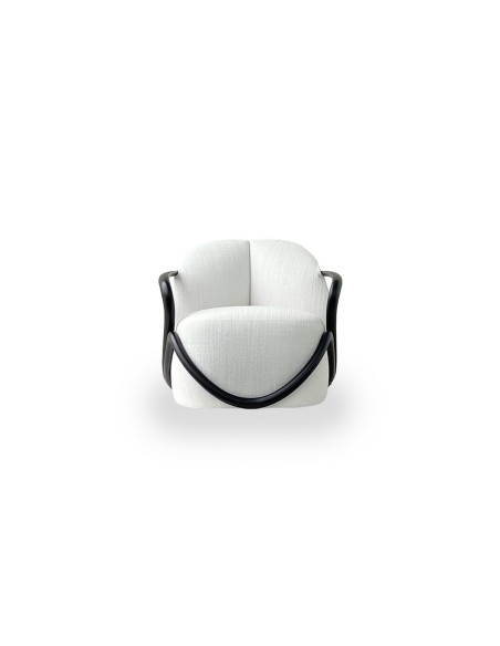 Poltrona Hug noce scuro (Offerta Expo) Giorgetti - 5