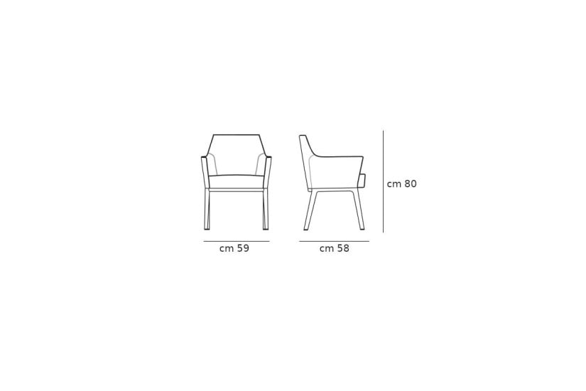 Fauteuil Alina (Offre Expo) Giorgetti - 5