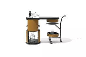 Host Bar Cabinet