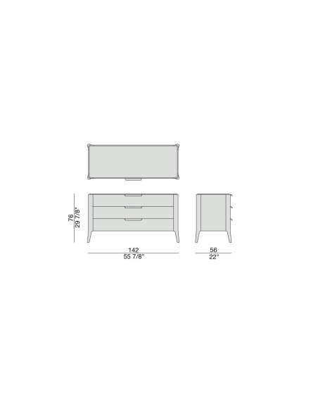 Commode Ziggy Night (Offre Expo) Porada - 5