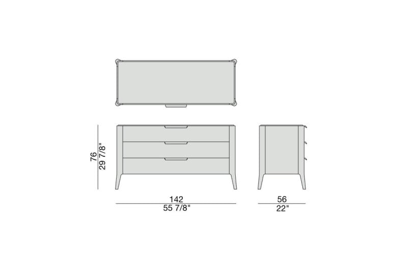 Commode Ziggy Night (Offre Expo) Porada - 5