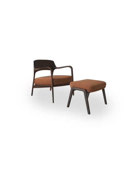 Poltrona Louis e Pouf Loretta (Offerta Expo) Porada - 5