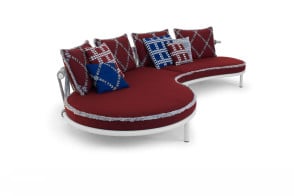 Divano per esterno Trampoline Cassina - 1 2