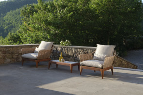 Cruise Teak Outdoor Living Armchair 2