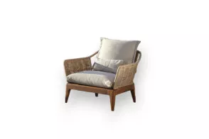 Poltrona Living per esterno Cruise Teak Talenti - 1