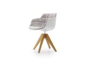 Chaise Flow Slim Padded MDF Italia - 1 2