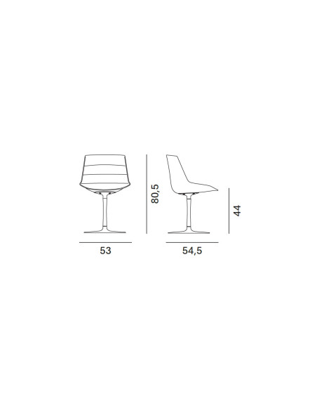 Chaise Flow Padded (Offre Expo) MDF Italia - 6