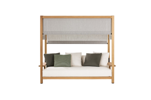 Divano Outdoor Ketch con Baldacchino Poliform - 1