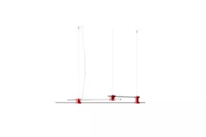 Suspension lamp Eitie Triangle Horizontal Cassina - 1