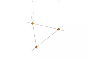 Lampe suspendue Eitie Triangle Vertical Cassina - 1