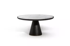 Table basse Duo base à pied Ceccotti Collezioni - 1