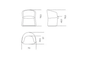 Poltroncina Janette Gallotti & Radice - 1 2