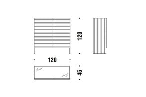 Conteneur mobile Rows Moroso - 1 2