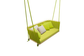 Divan suspendu pour extérieur Wabi Paola Lenti - 1