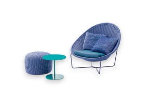 Poltrona per esterno Nido Paola Lenti - 1 2