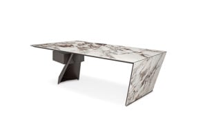 Scrivania Nasdaq Keramik Cattelan Italia - 1