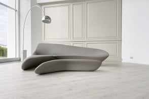 Canapé Moon System en tissu gris (Offre Expo) B&B Italia - 6 2