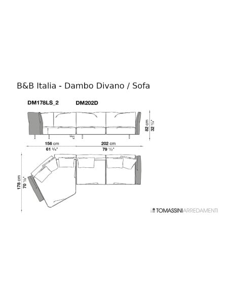 Canapé Dambo (Offre Expo) B&B Italia - 8