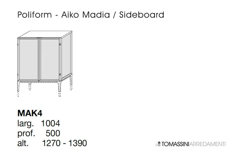 Madia Aiko (Offre Expo) Poliform - 6