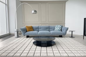 Moncloud Baby Blue Fabric Sofa (Expo Offer) Cassina - 5 2