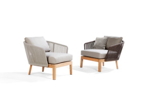 Fauteuil Lounge Mood Tribù - 1
