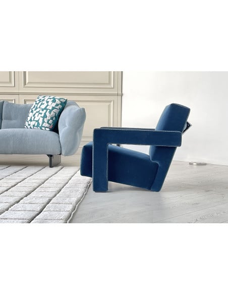 Fauteuil Utrecht Bleu (Offre Expo) Cassina - 2