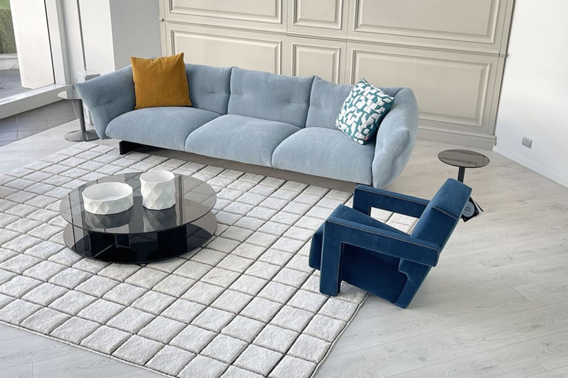 Blue Utrecht Armchair (Expo Offer) Cassina - 4