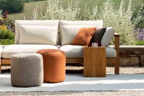 Tavolino per esterno C-Teak Tribù - 1 2
