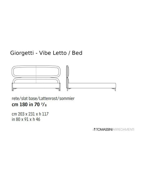 Letto Vibe (Offerta Expo) Giorgetti - 8